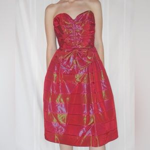 Vintage 1980s A.J. BART Iridescent Dress